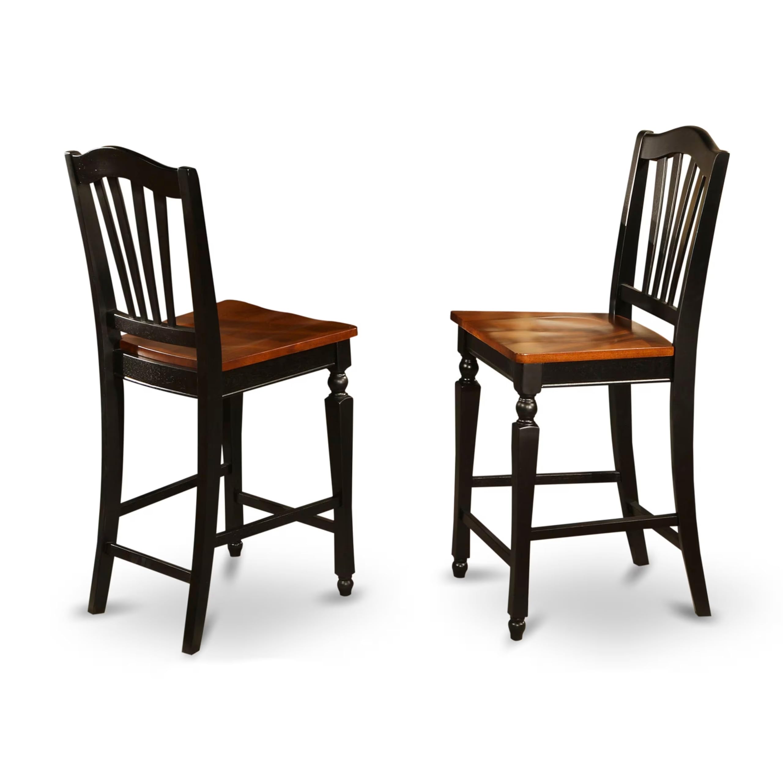 Amazon.com - East West Furniture CHEL9-BLK-W 9 Piece Kitchen